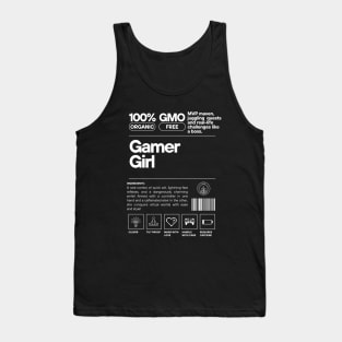 Gamer Girl Description Tank Top